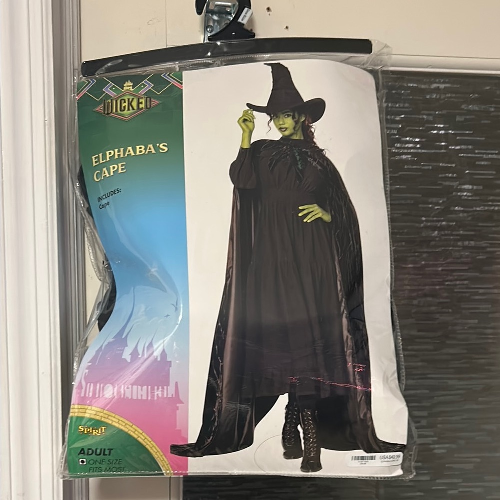 Wicked Elphaba’s Cape Adult Spirit Halloween